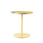 Contemporary Yellow Round Side Table, thumbnail 1 of 2