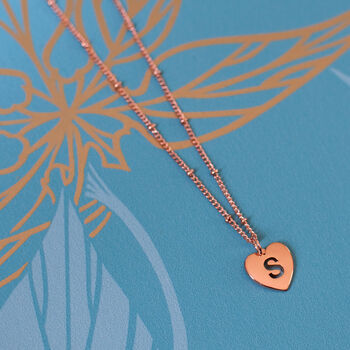 Zodiac And Heart Initial Layered Necklace Set, 3 of 6