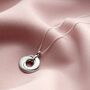 Personalised Interlinking Circle Locket Necklace, thumbnail 4 of 11