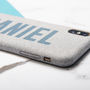 Personalised Name Fabric iPhone Case, thumbnail 3 of 5