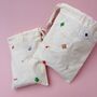 Hand Embroidered First Aid Feminine Toiletry Set, thumbnail 7 of 7