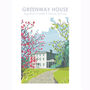 Greenway House Devon Print, thumbnail 5 of 5