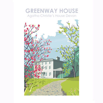 Greenway House Devon Print, 5 of 5