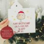 Merry Christmas Daddy Love From The Bump Card, thumbnail 2 of 5
