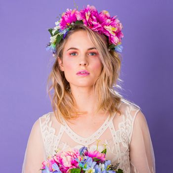 Maurelle Peony And Daisy Crown, 5 of 8