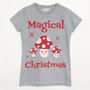 Magical Christmas Women's Christmas T Shirt, thumbnail 6 of 7