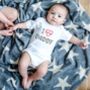 'I Love Daddy' Baby Body Vest, thumbnail 1 of 6