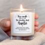 Auntie Gift, World's Best Auntie Scented Candle, thumbnail 1 of 6