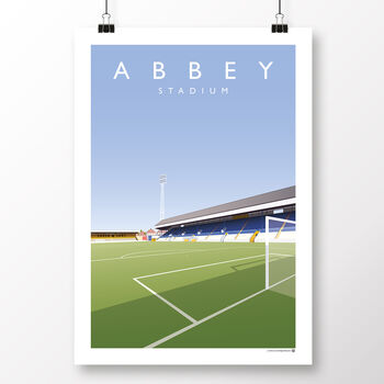 Cambridge United Abbey Stadium Poster, 2 of 8