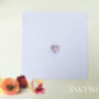 With Sympathy Butterfly Blue Hydrangea Butterflies Card, thumbnail 5 of 9