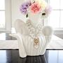 Luxury Ceramic Lady Vase And Removable Necklace Set, thumbnail 7 of 12