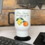 Personalised Simply The Zest Teacher Travel Mug, thumbnail 1 of 2