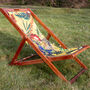 Exciting Bright Tropical Yellow Summer Lounge Chair, thumbnail 7 of 9