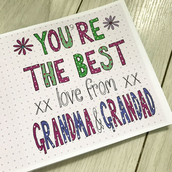 Personalised Granddaughter Birthday Book Card, 5 of 6