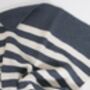 100% Wool Little Striped Blanket, thumbnail 4 of 5