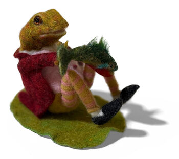 Beatrix Potter Jeremy Fisher Needle Felting Craft Kit, 5 of 5