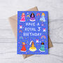 Any Age Princess Birthday Card, Girls Age Birthday Card, thumbnail 3 of 8