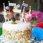 Personalised Farmyard Party Animal Cake Toppers, thumbnail 1 of 7