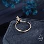 Sterling Silver Tiny Frog Ring, thumbnail 4 of 12