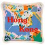 Old Hong Kong City Map Tapestry Kit, thumbnail 1 of 10