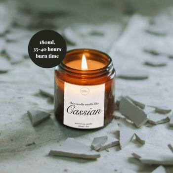 Cassian Candle, Acotar, Book Lover Gifts, 2 of 10