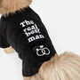 'The Real Best Man' Dog Wedding T Shirt, thumbnail 1 of 6