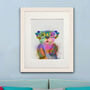 Otter, Rainbow Splash Art Print, thumbnail 1 of 7