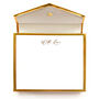 Bridesmaid Thank You Necklace Gold, thumbnail 7 of 8