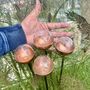 Glass And Copper Garden Stake, thumbnail 5 of 6
