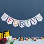 Personalised Forty Birthday Banner : 40th Birthday Party Decoration, thumbnail 1 of 7