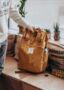 'The Traveller' Recycled Roll Top Backpack, thumbnail 1 of 4