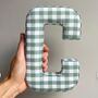 Sage Green Fabric Letters, thumbnail 8 of 8