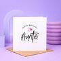 Happy Birthday Auntie Card, thumbnail 2 of 2