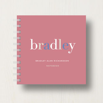 Personalised Small Notebook, 10 of 10