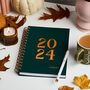 Personalised Bold 2024 Diary, thumbnail 1 of 10