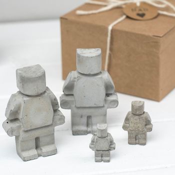 A Concrete Robot Family Gift Set, 3 of 6