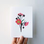 'Geum' Greetings Card, thumbnail 3 of 5