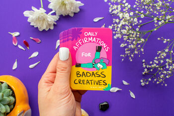 Daily Affirmation Cards For Badass Creatives, 5 of 9