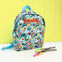 Child's Personalised Backpack With Pocket, thumbnail 4 of 9