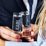 Set Of Two Personalised Couples Shot Glasses, thumbnail 2 of 4