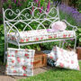 Reversible Floral Bench Cushion, thumbnail 1 of 5