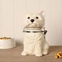 Ceramic West Highland Terrier Dog Biscuit Barrel Cookie Jar, thumbnail 1 of 4