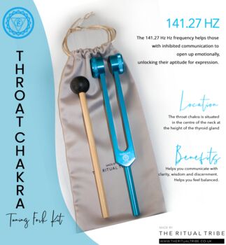 Frequency Chakra Tuning Fork Kit, 5 of 12