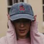 Personalised Embroidered Cherry Baseball Cap, thumbnail 8 of 11