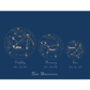 Personalised 'Our Universe' Family Constellation Print, thumbnail 4 of 6