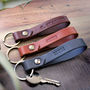 Personalised Italian Leather Keyring, thumbnail 5 of 5