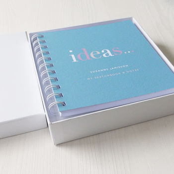 Personalised 'Ideas' To Do Small Notebook, 2 of 10