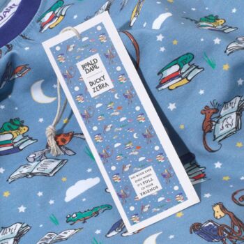 Roald Dahl X Ducky Zebra ‘Storytime’ Kids Pyjamas, 5 of 5