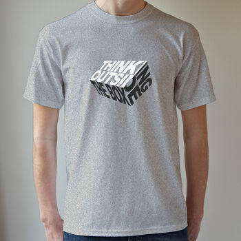 Thinking Outside The Box T Shirt, 2 of 5