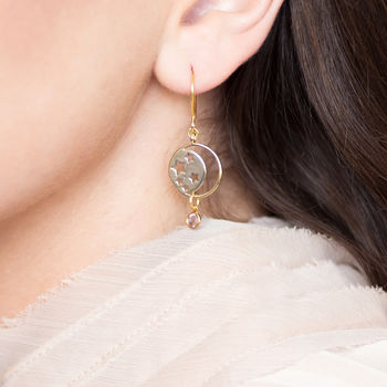 Celestial Birthstone Earrings, 3 of 12